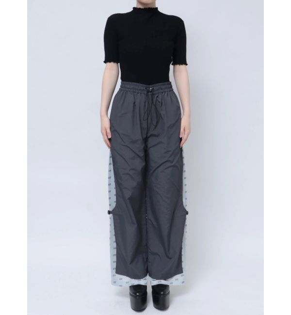 MURUA「メッシュロゴナイロンカーゴフレアパンツ【2way】」|その他|