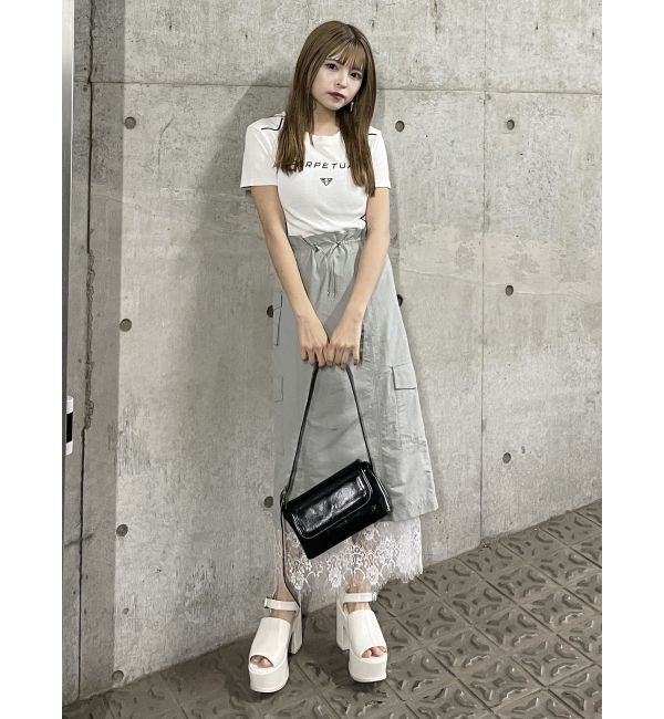 MURUA「レーシングミニTシャツ」|Tシャツ・カットソー|