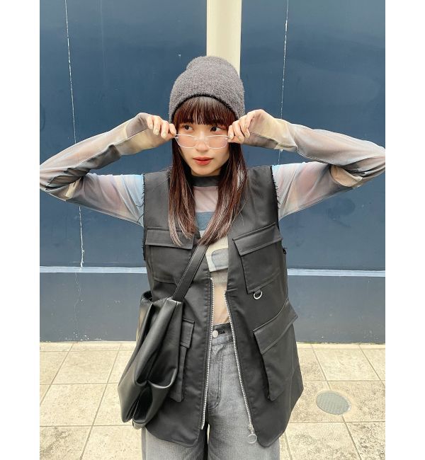 MURUA「カーゴポケットジレ」|ベスト・ジレ|