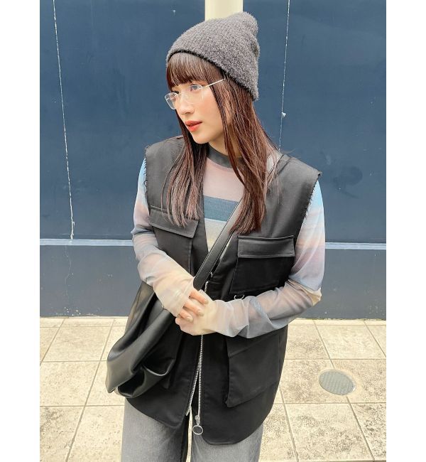 MURUA「カーゴポケットジレ」|ベスト・ジレ|