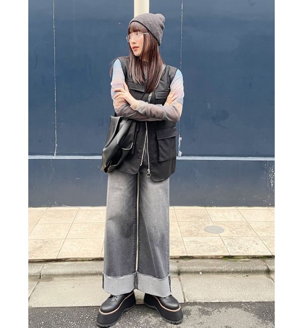 MURUA「カーゴポケットジレ」|ベスト・ジレ|