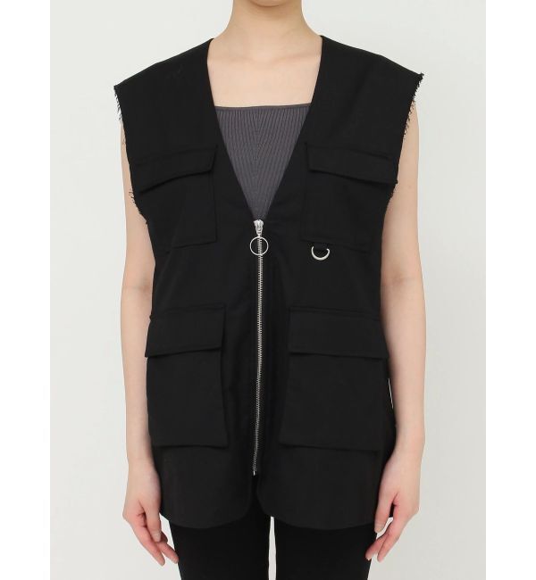 MURUA「カーゴポケットジレ」|ベスト・ジレ|