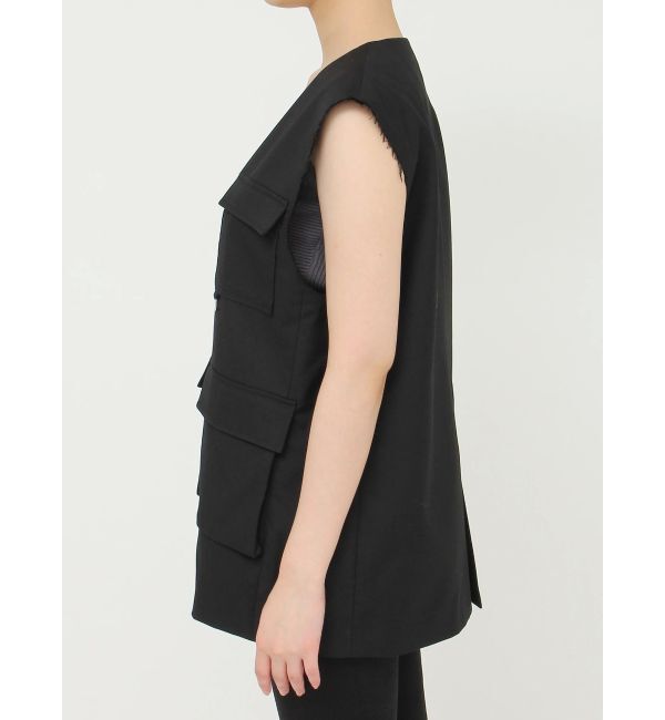 MURUA「カーゴポケットジレ」|ベスト・ジレ|