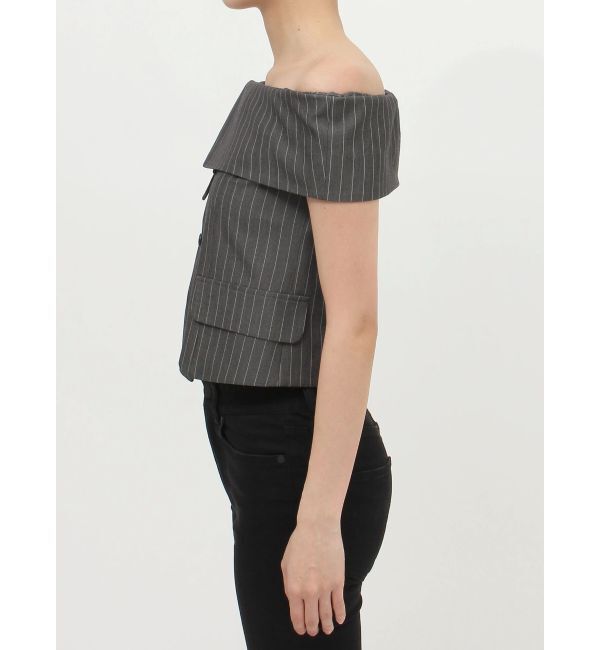 MURUA「オフショルマニッシュブラウス」|シャツ・ブラウス|