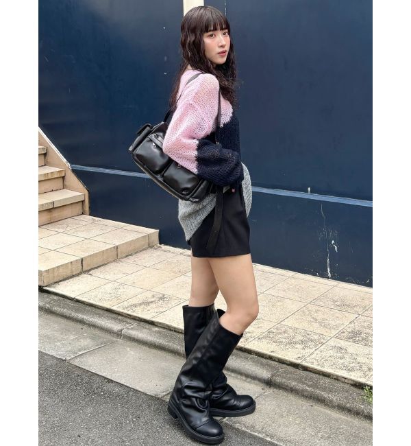 MURUA「ブロックシアーニット【WEB限定】」|ニット・セーター|