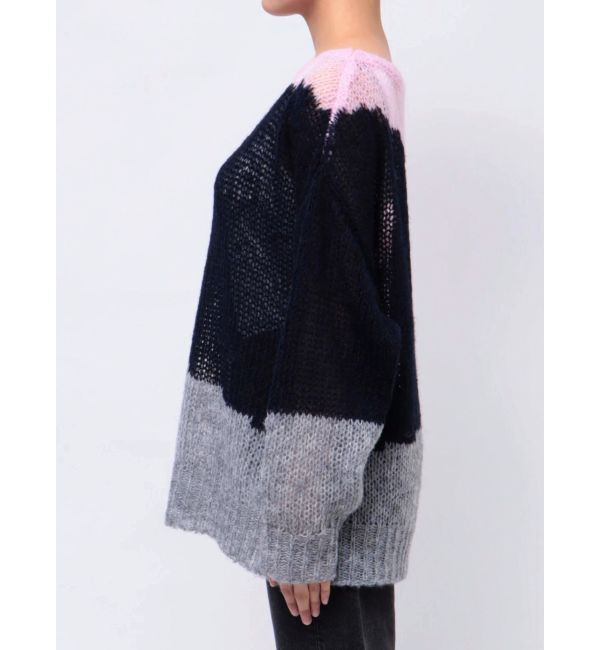 MURUA「ブロックシアーニット【WEB限定】」|ニット・セーター|