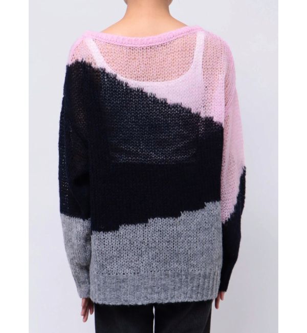 MURUA「ブロックシアーニット【WEB限定】」|ニット・セーター|