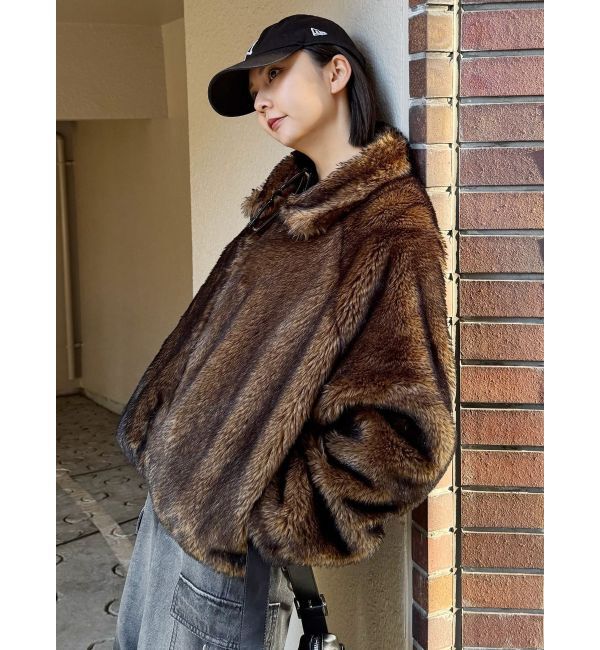 MURUA「フェイクファーブルゾン」|ブルゾン・スタジャン|