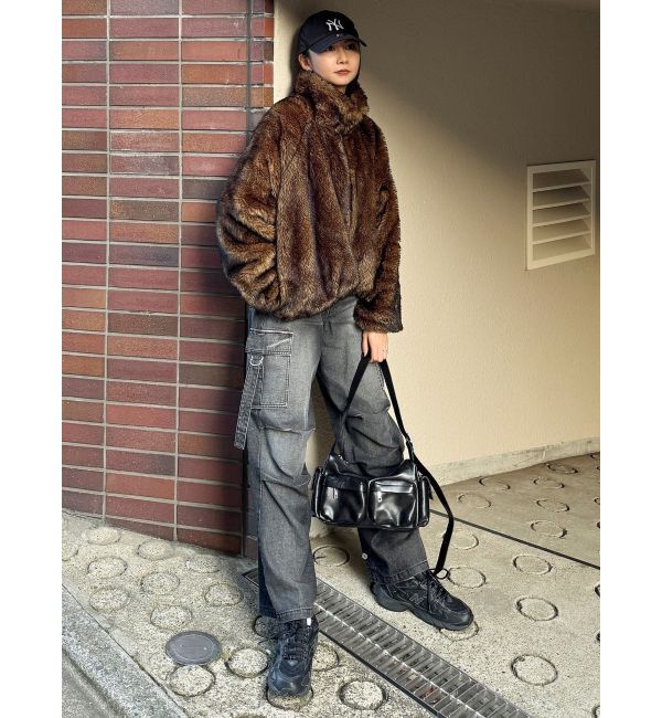 MURUA「フェイクファーブルゾン」|ブルゾン・スタジャン|