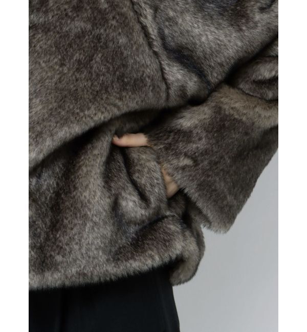 MURUA「フェイクファーブルゾン」|ブルゾン・スタジャン|