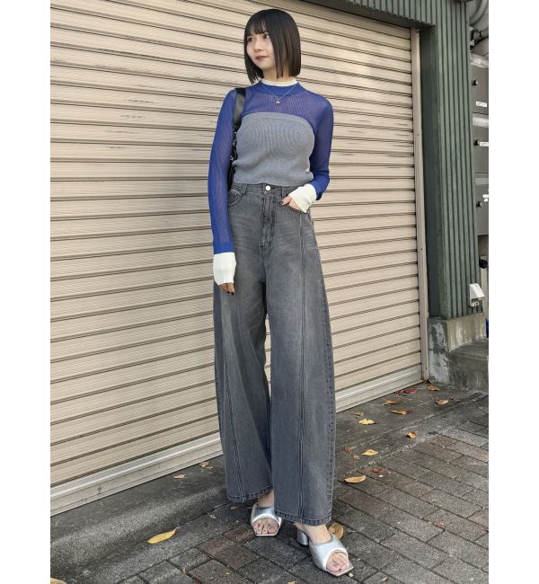 MURUA「メタリックパフミュール」|パンプス|