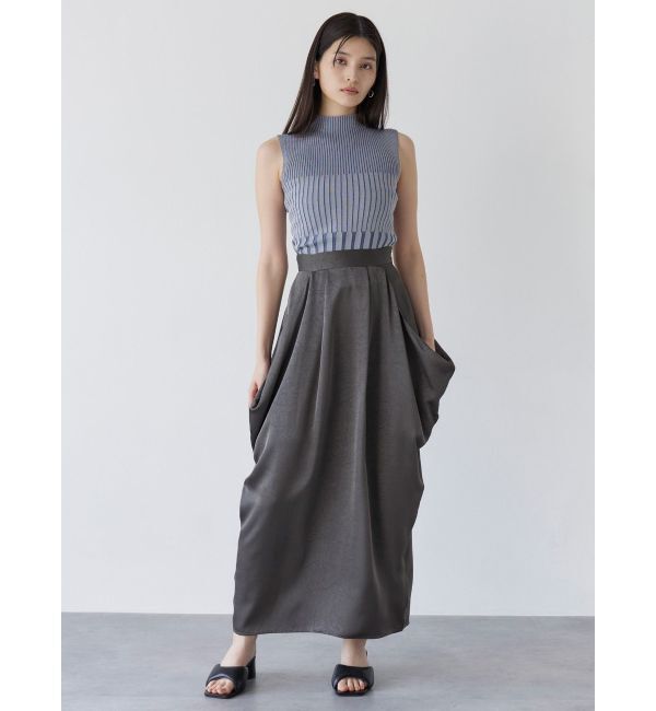 MURUA「メタリックパフミュール」|パンプス|