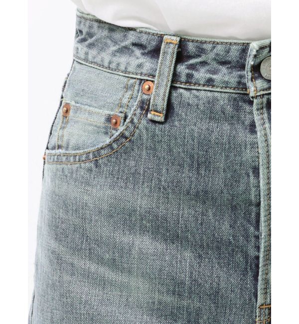 Ungrid「ハイウエストルーズストレートデニム」|デニム|