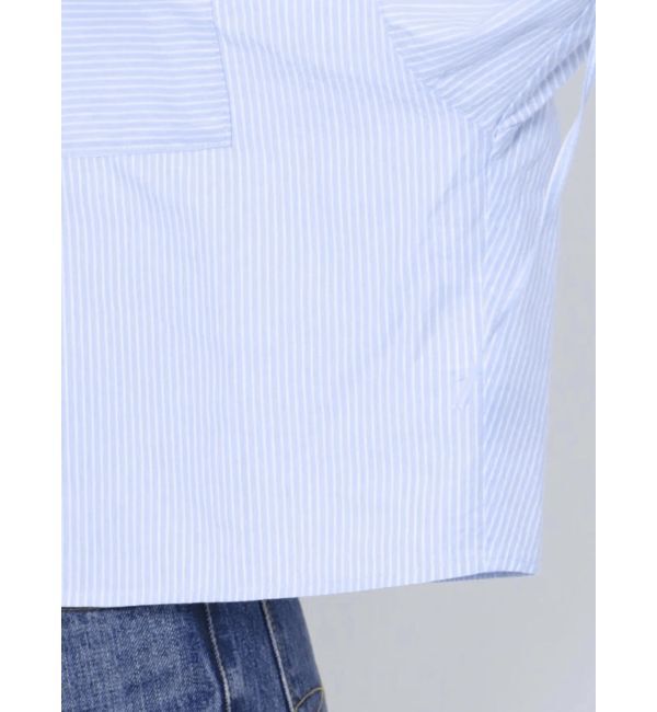 Ungrid「スリーブギャザーデザインハーフスリーブシャツ」|シャツ・ブラウス|