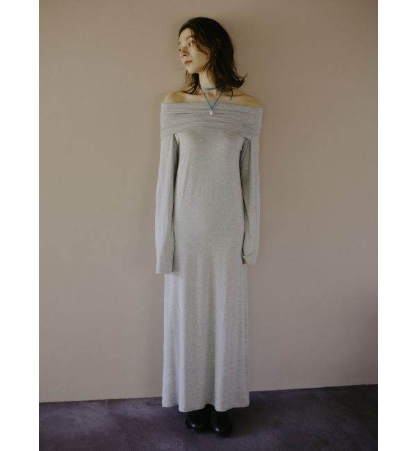 Ungrid「オフショルフィットワンピース」|ワンピース|