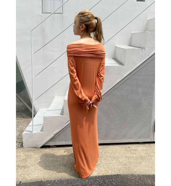 Ungrid「オフショルフィットワンピース」|ワンピース|