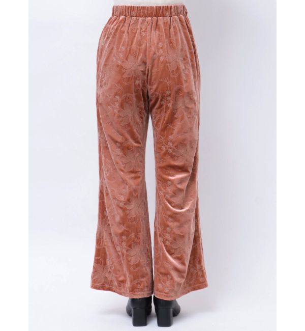 Ungrid「ベロア刺繍ラフパンツ」|その他|