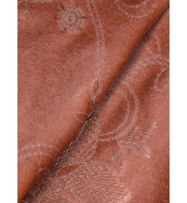 Ungrid「ベロア刺繍ラフパンツ」|その他|