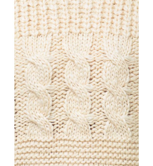 Ungrid「ローゲージハイネックケーブルニット」|ニット・セーター|