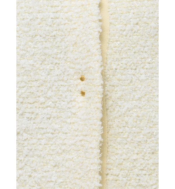 LAGUNAMOON「ラメツイードニットカーディガン」|カーディガン|