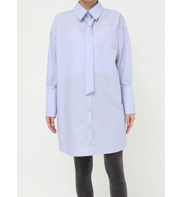 LAGUNAMOON「タイセットミニシャツワンピース」|シャツ・ブラウス|