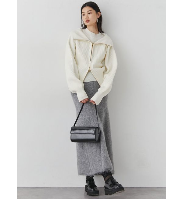 LAGUNAMOON「エナメルスクエアミニバッグ」|ハンドバッグ|