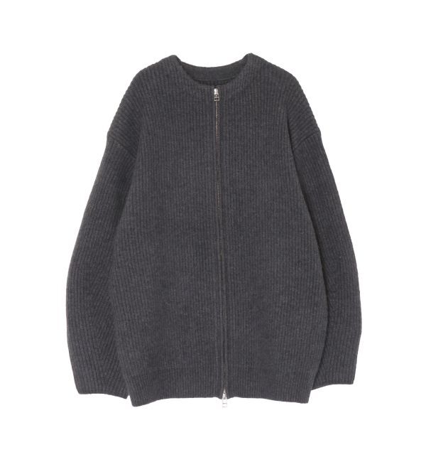 LAGUNAMOON「フォックスブレンドZIPカーディガン」|カーディガン|