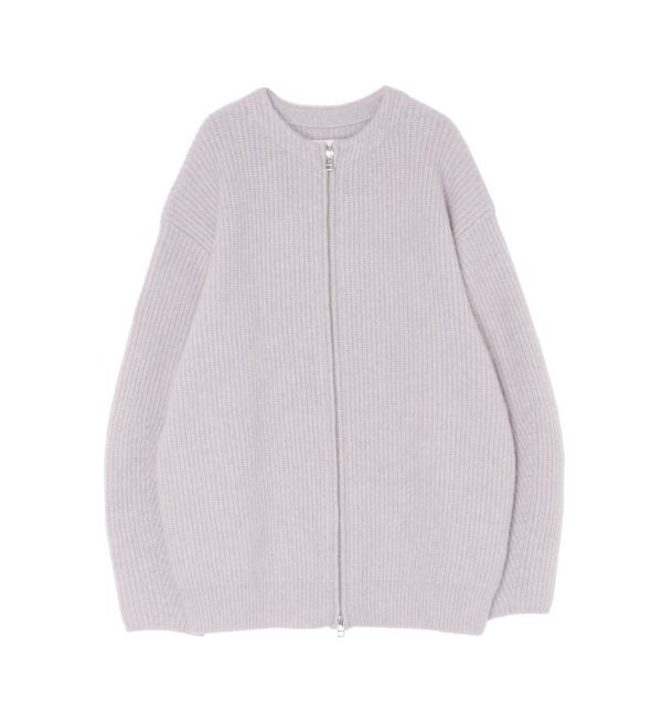 LAGUNAMOON「フォックスブレンドZIPカーディガン」|カーディガン|
