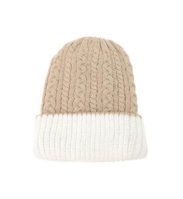 LAGUNAMOON「リバーシブルニットキャップ」|ニット帽|