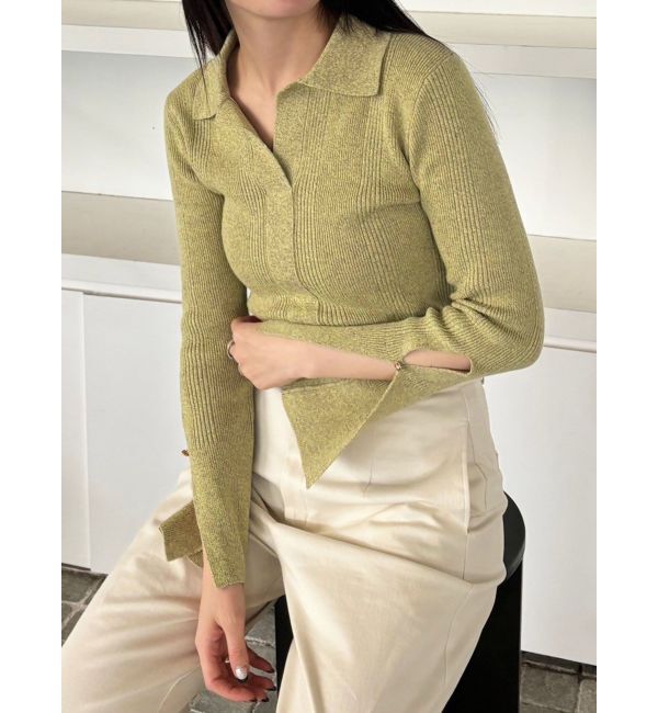 LAGUNAMOON「【WEB限定】カラーメランジニットプルオーバー」|ニット・セーター|