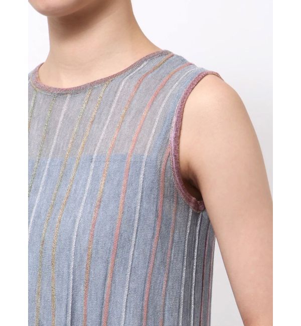 LAGUNAMOON「【WEB限定】ラメレインボーニットワンピース」|ワンピース|