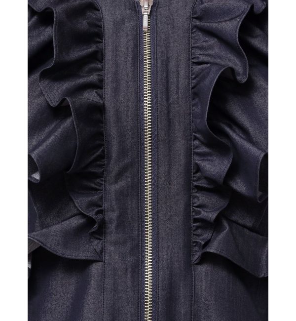 LAGUNAMOON「WZIPフリルブラウス」|シャツ・ブラウス|