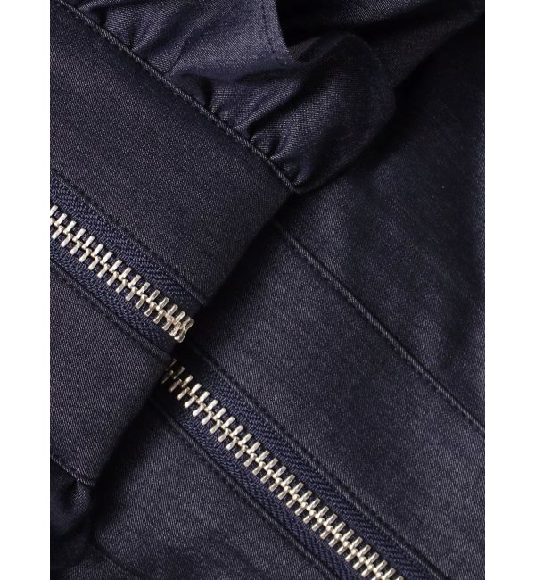 LAGUNAMOON「WZIPフリルブラウス」|シャツ・ブラウス|