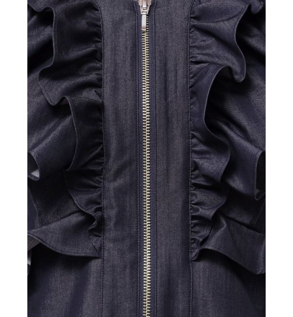 LAGUNAMOON「WZIPフリルブラウス」|シャツ・ブラウス|