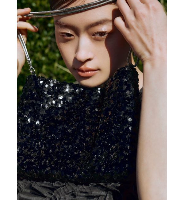 LAGUNAMOON「LADYスパンコールミニバッグ」|ハンドバッグ|