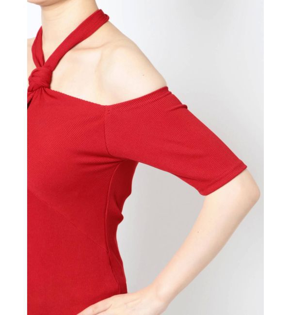 EVRIS「ボトルネックデザインオフショルトップス」|Tシャツ・カットソー|