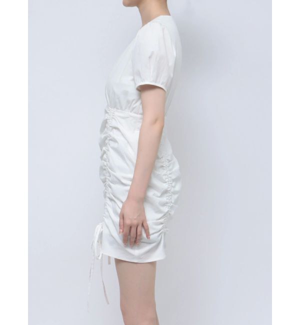 EVRIS「【WEB限定】ドロストミニワンピース」|ワンピース|