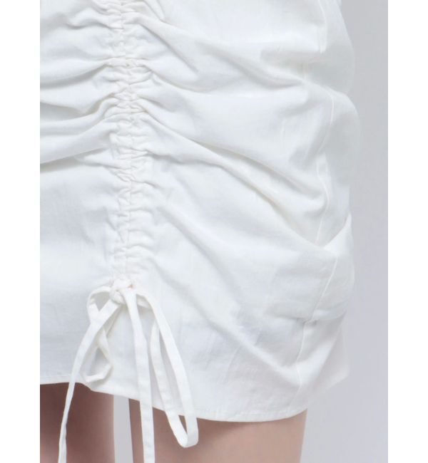 EVRIS「【WEB限定】ドロストミニワンピース」|ワンピース|