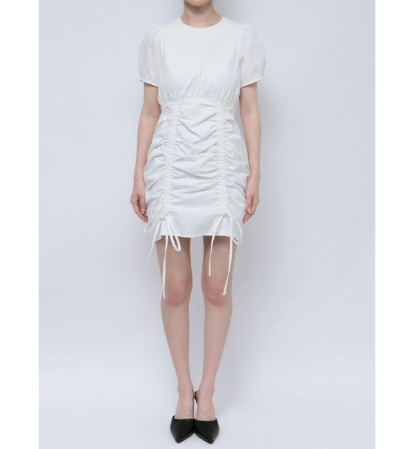 EVRIS「【WEB限定】ドロストミニワンピース」|ワンピース|