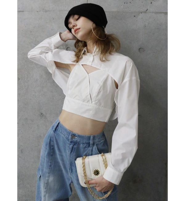 EVRIS「アンサンブルシャツトップス」|シャツ・ブラウス|