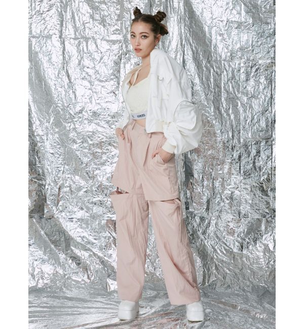 EVRIS「サイドオープン2WAYパンツ」|カーゴ|