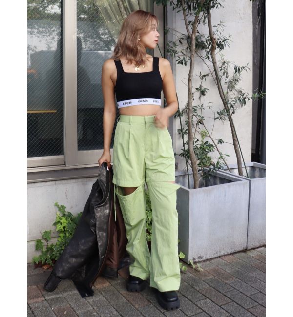 EVRIS「サイドオープン2WAYパンツ」|カーゴ|