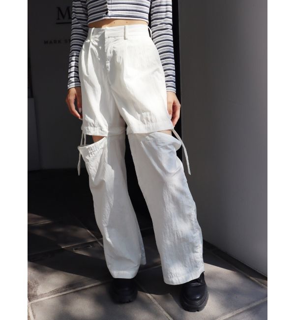 EVRIS「サイドオープン2WAYパンツ」|カーゴ|