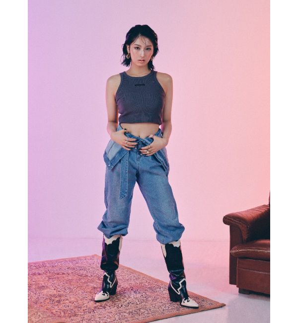 EVRIS「デニムオールインワン」|オールインワン|