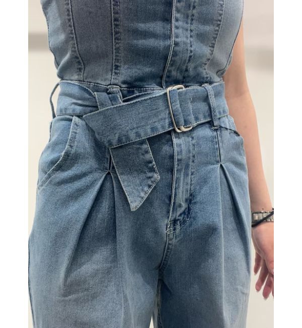 EVRIS「デニムオールインワン」|オールインワン|