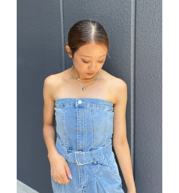 EVRIS「デニムオールインワン」|オールインワン|