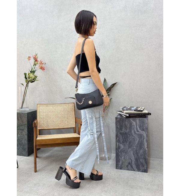 EVRIS「ミラーセットチェーンBAG」|ショルダー・メッセンジャー|