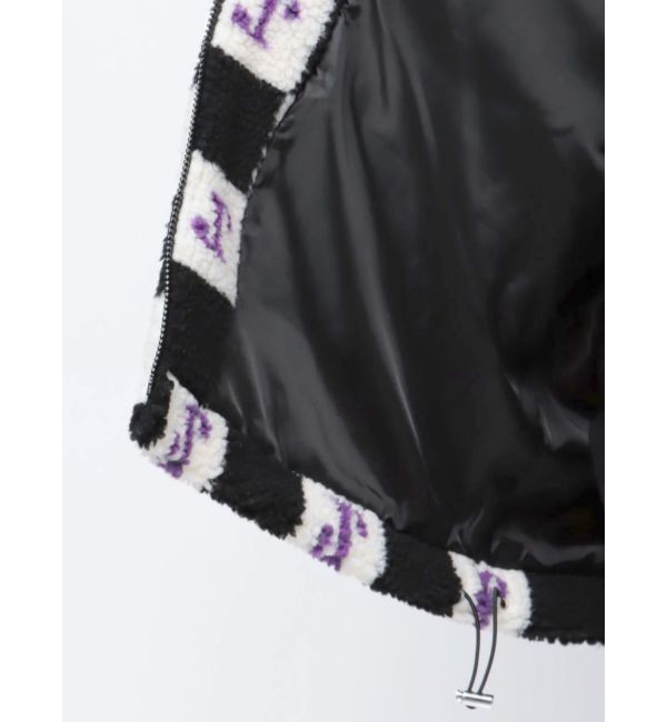 jouetie「パターンボアジャケット」|ブルゾン・スタジャン|