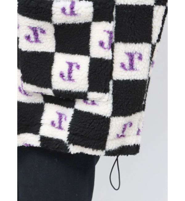 jouetie「パターンボアジャケット」|ブルゾン・スタジャン|