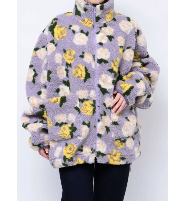 jouetie「パターンボアジャケット」|ブルゾン・スタジャン|